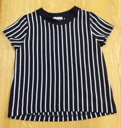 GLOBAL WORK ストライプ　カットソー Sサイズ