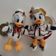 ディズニークリスマス ドナルド デイジー ぬいば セット2019