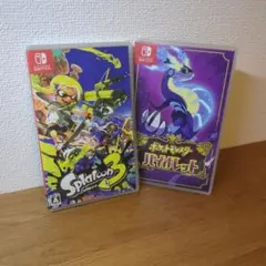 Splatoon 3 & ポケットモンスター バイオレット セット