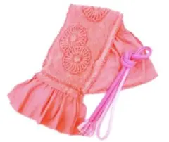 正絹　絞り花模様　帯揚げ・帯締めセット