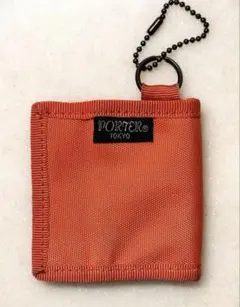 【美品】PORTER LOVE&PORTER コインケース (オレンジ)