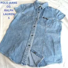 POLO JEANS CO. RALPH LAUREN デニム 半袖 シャツ