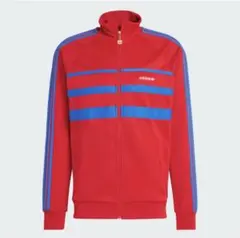 adidas トラックジャケット レッド　赤のサムネイル