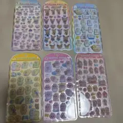 COTTON PUFFY シール ウサハナ モンチッチ　コットンパフィー
