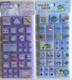 【国内正規品】てんしっちのたまごっち ベイマックス タイルシール 2種セット