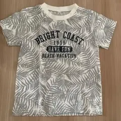 BRIGHT COAST 葉柄 Tシャツ 130サイズ