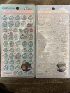 【正規品】 ボンボンドロップシール ハンギョドン シナモロール　2種セット