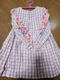 next 98センチ　ワンピース　刺繍　ネクスト　長袖