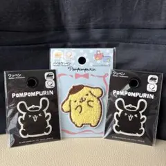 サンリオ パイルワッペン ポムポムプリン ハンドメイド　手芸　Sanrio