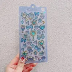 ボンボンドロップシール　マジカル　ブルー