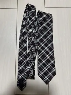 BURBERRY BLACK LABEL チェック柄ネクタイ