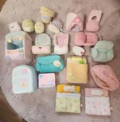 すみっコぐらし　ぬいぐるみ　セット　テント　ふとん ソファ 計20点のサムネイル