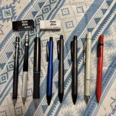 シャープペンシル 7本セット まとめ売り消しゴム付きのサムネイル