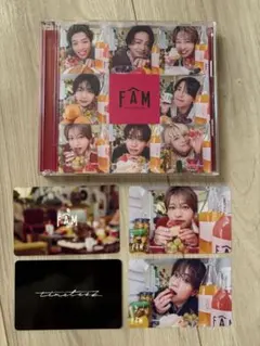 timelesz FAM 通常盤　トレカ　プレイリストカード付