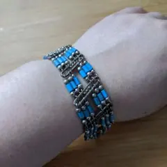 ターコイズビーズのブレスレット