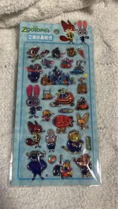 Zootopia 立体シール 硬いシール