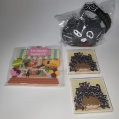 キヨの東キヨドーム　キーホルダーとアクリルバッジ、キヨねこマスコット