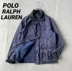 激レア 90s ポロ ラルフローレン ハンティング ジャケット TALONジップ