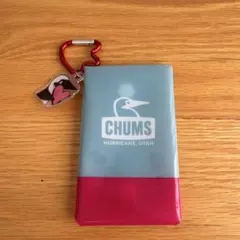 ★CHUMS カラビナ付　マルチケースのサムネイル