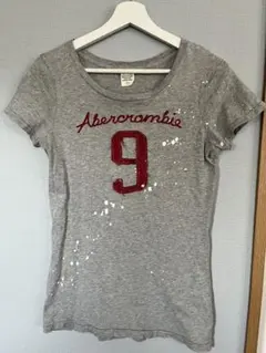 Abercrombie&Fitch アバクロ　半袖　Tシャツ グレー　M