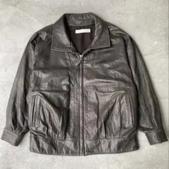 ▪️トゥモローランド edition クラッシュレザー A-2ジャケット 未使用