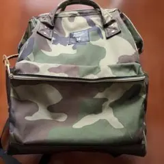 極美品！anello 迷彩バックパック