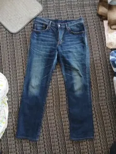 EDWINストレートデニム インディゴブルーのサムネイル
