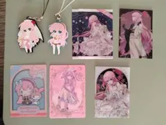 巡音ルカ　ラバーストラップ　クリアカード　まとめ売り