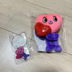 新品未開封 西野カナ ダブハち ぬいぐるみ キーホルダー&ケース付き 8/19(火)出荷＞Kana Nishino Tour 2025 ダブハちぬいぐるみ