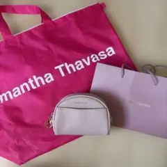 サマンサタバサ Samantha Thavasa ポーチ ピンク ショッパー 袋のサムネイル