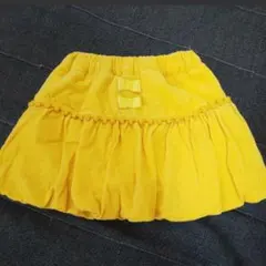 ムージョンジョン☆バルーン スカート(80)ボア、コーデュロイ