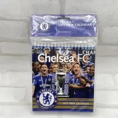 ❤ӭ　チェルシーFC　2011年公式卓上カレンダー　ダブル・ウィナーズ記念