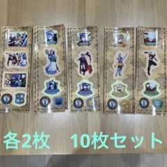 日常組 ステッカー ローソン 5種 コンプリート各2枚10枚セットのサムネイル