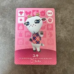 あつ森　amiibo ユキ