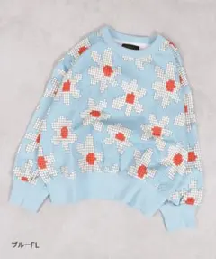 マーキーズ 総柄スウェット 100cm 美品