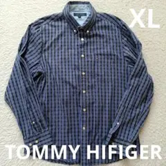 TOMMY HIFIGER★チェック柄シャツ XL