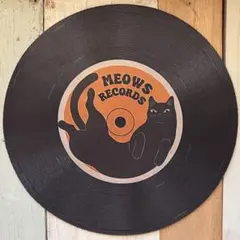 新品未使用★RECORD 猫デザイン マウスパッド②