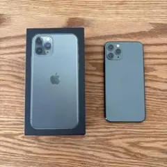 Apple iPhone 11 Pro ミッドナイトグリーン　本体　箱付き
