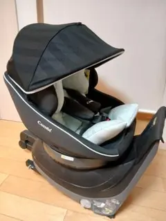 Combi　クルムーヴスマートisofix 回転式チャイルドシート ブラック