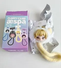aespa Fluffy Club POPMART ストラップ ジゼル - メルカリ