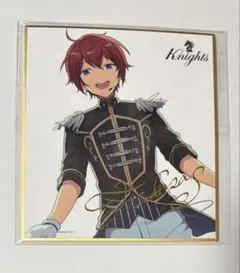 あんさんぶるスターズ　あんスタ　色紙　朱桜司