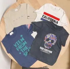 120cm　Tシャツ　4点まとめ売り　子供服　キッズ　男の子　ボーイズ