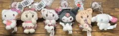 mikko×サンリオキャラクターズ ドーナツデザインマスコット 5点セット