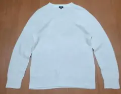 UNIQLO ホワイト ニットセーター Lサイズ