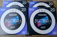 4個セット販売TOSHIBAメロウZ昼光色20形FCL20EX-D/18-Z