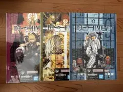 一番くじ　デスノート　F賞　クリアポスター　ニア メロ 3点セット