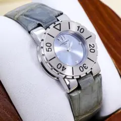稼働 CHAUMET 腕時計 3Pダイヤモンド レディース レザー 3223のサムネイル