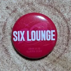 SIX LOUNGE2026ライジングサン缶バッジRSR RISING SUN②