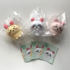 ちいかわソフビフィギュア3 うさき　モモンガ　古本屋　カニ　モブ