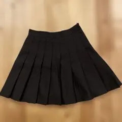 ブラック プリーツ ミニスカートのサムネイル